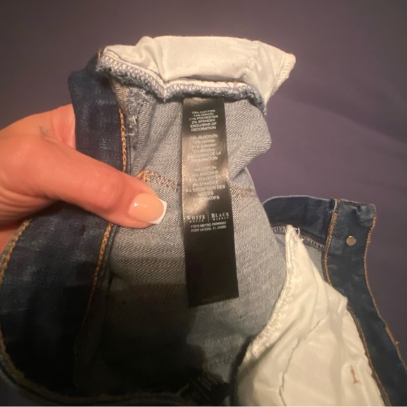 White House Black Market skinny leg six regular stretch jeans - Picture 13 of 13